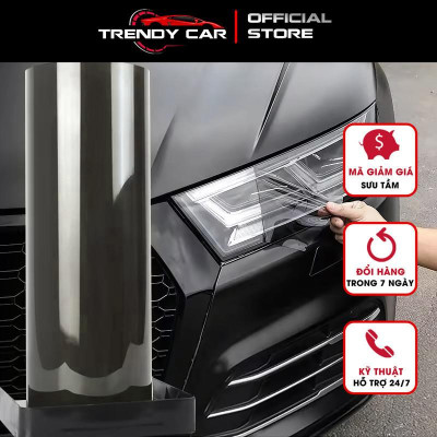 Decal PPF 3 Lớp chuyên dụng cho đèn pha Phủ Bóng PPF. Chống xước, chống ố vàng đến 5năm.Khổ cao 30cm