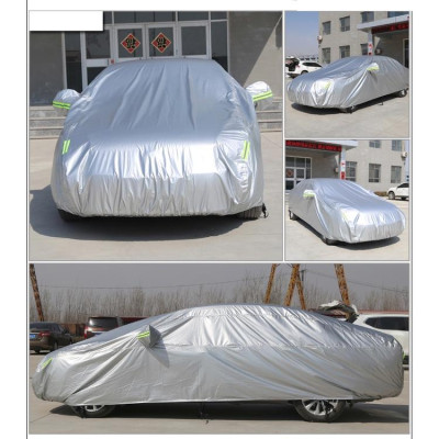 Bạt phủ xe ô tô, Bạt xe hơi ,Bạt phủ xe hơi, áo trùm che phủ xe hơi, Bạt phủ xe ôtô tráng nhôm bạc 4 chỗ đến 7 chỗ