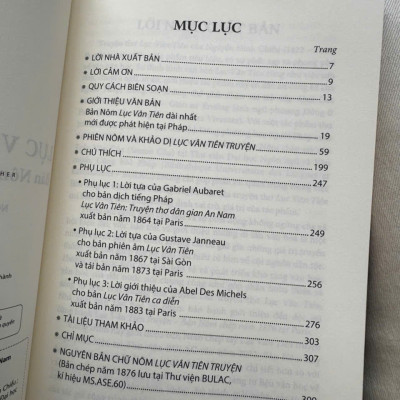 LỤC VÂN TIÊN TRUYỆN - bản Nôm chép năm 1876 tại Paris – NXB Đại Học Sư Phạm