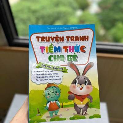 Sách- Truyện Tranh Tiềm Thức cho bé (Giúp bé tập nói, tập đọc nhanh)