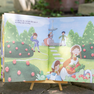 Truyện kể cho bé trước giờ đi ngủ - Truyện cổ tích hiện đại Công Chúa kiểu "Công Chúa", Hoàng tử rất "Hoàng tử" - Bìa cứng - LionBooks