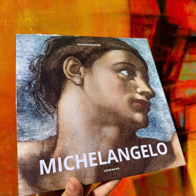 Sách - Michelangelo by Ruth Dangelmaier - Nghệ thuật tiếng Anh/ Art Book in English
