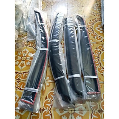 Bộ vè che mưa đen dành cho xe BT50 BẢN TO và DÀY