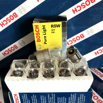 Bóng Đèn Bosch R5W 12V 5W (Hộp 10 Bóng)