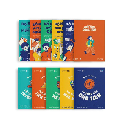(Bộ 10 Cuốn) RIO Book KIDS - Bố Mẹ Ơi, Dạy Con Dùng Tiền