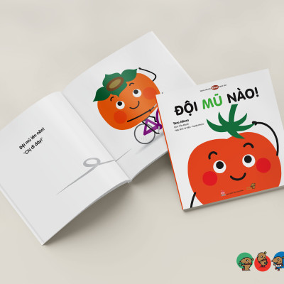 Truyện Ehon bé 1-2-3 tuổi - Đội mũ nào!
