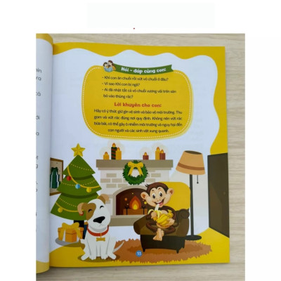 Sách - Truyện đọc cho bé trước giờ đi ngủ phát triển tư duy ngôn ngữ nuôi dưỡng tính cách cho bé
