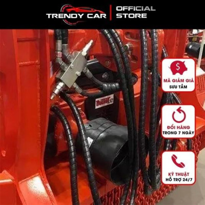 Dây bọc bảo vệ dây rửa xe cao áp, ống bảo vệ tuy ô thủy lực máy xúc chống mài mòn hiệu quả