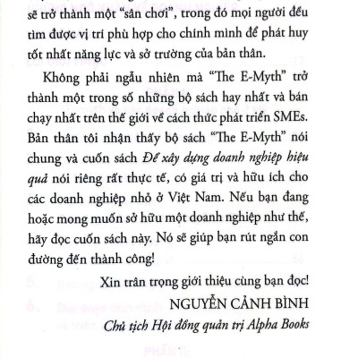 Để Xây Dựng Doanh Nghiệp Hiệu Quả (Tái Bản)