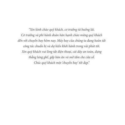 Cơ Trưởng Từ Buồng Lái