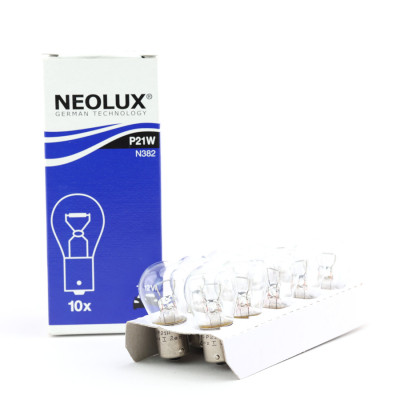 Combo 10 Bóng Đèn Sau Chân Cài S25 OSRAM NEOLUX Lắp Đèn Hậu, Đèn Phanh, Xi Nhan, Đèn Lùi Xe Ô Tô Xe Máy - Nhập Khẩu Chính Hãng