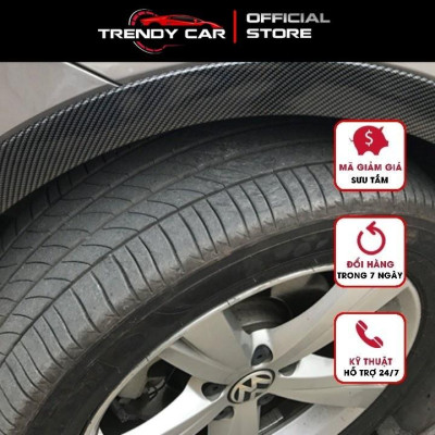 Cuộn Bảo Vệ Cua Lốp Vân Cacbon Chống Trầy Xuốc Cao Cấp