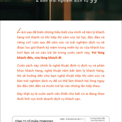 Vui Lòng Khách Đến, Vừa Lòng Khách Đi