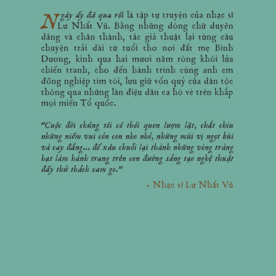 Sách - Ngày Ấy Đã Qua Rồi (Tái Bản 2025)