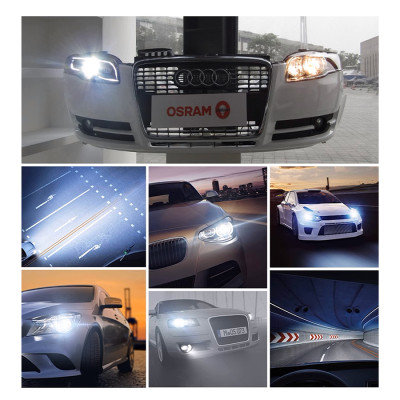 Combo 2 Bóng Đèn Bi LED Laser Hiệu Suất Cao OSRAM LEDPES108-BK LHD 12V 45/66W