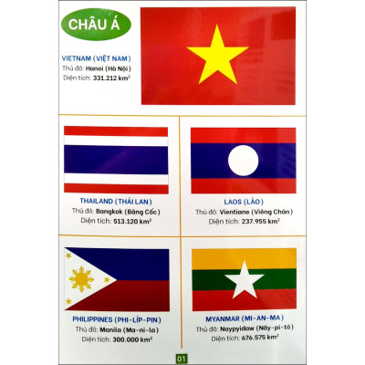 Từ Điển Bằng Tranh - Cờ Các Quốc Gia Trên Thế Giới (Bìa Cứng)