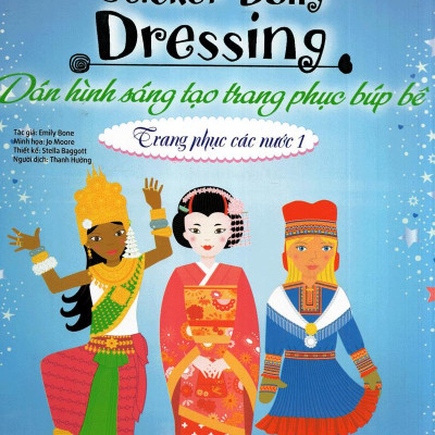 Dán Hình Sáng Tạo Trang Phục Búp Bê - Trang Phục Các Nước 1