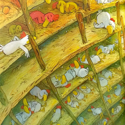Sách: Chuyện xóm gà - Chim dodo bé bỏng ở xóm gà