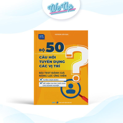 Combo 2 sách: Bộ 50 câu hỏi tuyển dụng & bài test và Bảng biểu mẫu tính lương thưởng bằng GoogleSheet