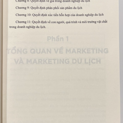 Sách - Giáo Trình Marketing Du Lịch