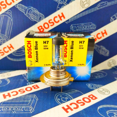 Bóng Đèn Xenon Bosch H7 12V 55W Xenon Blue (Hộp 1 Bóng)