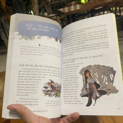 (minh họa in màu) TOÀN THƯ NHÂN VẬT THẦN THOẠI ĐÔNG TÂY - Kim Sewon - Văn Lang – bìa mềm, minh họa in màu