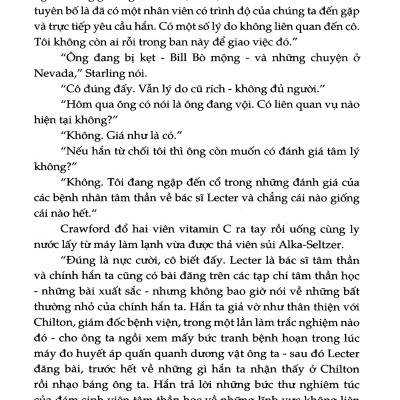 Sách Nhã Nam - Sự Im Lặng Của Bầy Cừu (Tặng Bookmark)