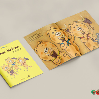 Truyện Ehon bé 3-4-5 tuổi - Đào khoai, đào khoai