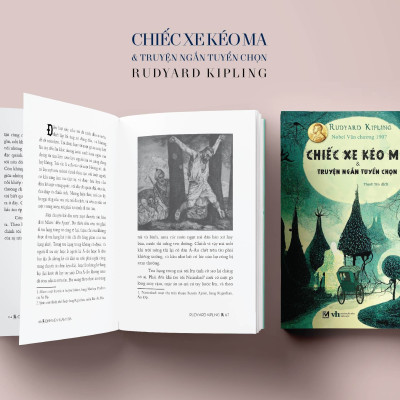 Sách Truyện Kinh Dị - Chiếc Xe Kéo Ma (Tuyển Chọn Truyện Ngắn Kinh Dị Của Rudyard Kipling)