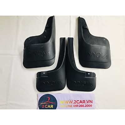 Bộ 04 chắn bùn xe  Toyota Innova 2009 - 2015 nhựa dẻo cao cấp