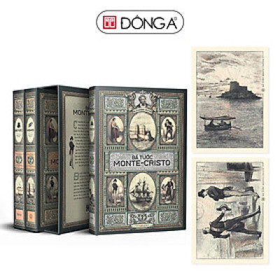 Sách - Bá Tước Monte Cristo - Trọn Bộ 3 Tập - Đông A