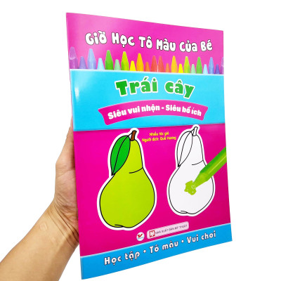 Giờ Học Tô Màu Của Bé - Trái Cây (Siêu Vui Nhộn - Siêu Bổ Ích)