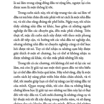 BÍ QUYẾT ĐẦU TƯ THÔNG MINH - 7 Sai Lầm Phổ Biến Của Các Nhà Đầu Tư (Và Cách Phòng Tránh)