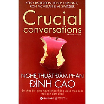 Nghệ Thuật Đàm Phán Đỉnh Cao - Crucial Conversations  ( Tặng Bookmark Sáng Tạo )
