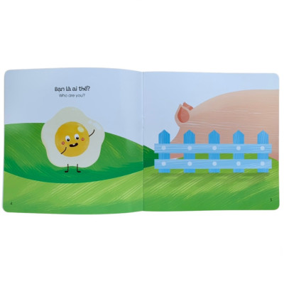 Sách - Ehon Song ngữ Việt Anh Cho Bé từ 0 đến 6 tuổi (bộ 10 cuốn có file âm thanh quét mã QR)