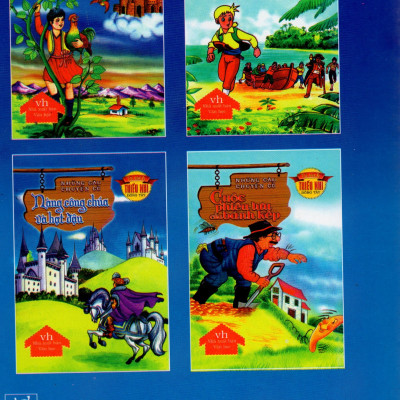 Những câu chuyện cổ - Cô bé bán diêm (Tranh màu)