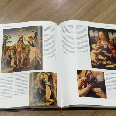 LEONARDO DA VINCI CUỘC ĐỜI VÀ TÁC PHẨM qua 500 HÌNH ẢNH