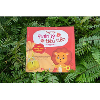 Sách - Dạy trẻ quản lý và tiêu tiền đúng cách cho bé 3-9 tuổi - Đinh Tị Books