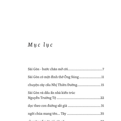 Sách - Sài Gòn - Đi Qua Ký Ức