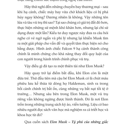 Sách - Những Bộ Óc Tỷ Đô - Elon Musk - Tỷ Phú Của Những Giấc Mơ Điên Rồ