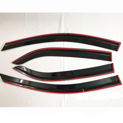 Vè Che Mưa dành cho xe Kia Soluto 2019-2020-2021 nhựa đen dày cao cấp