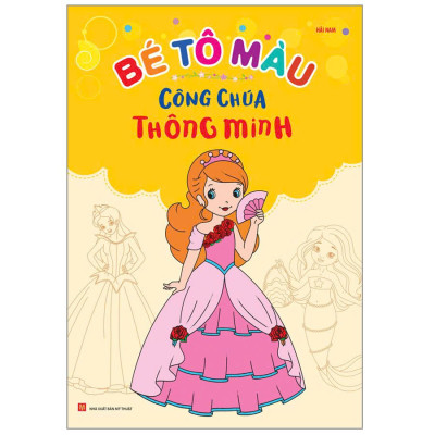 Bộ Túi Bé Tập Tô Màu Công Chúa 