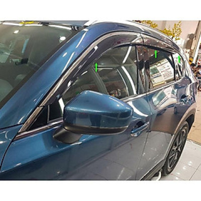 VÈ CHE MƯA CHỈ INOX CAO CẤP DÀNH CHO CX5 2019-2021