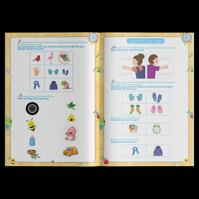 Combo 5 cuốn Tự tin vào lớp 1: Tập đánh vần - Toán Tư duy - Bước đầu Tập viết - Cùng bé Chinh phục Toán học - Giúp bé Luyện đọc