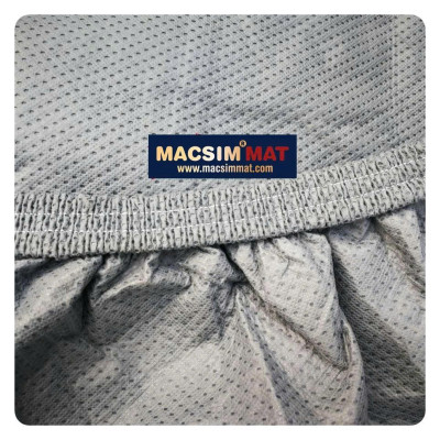 Bạt phủ ô tô chất liệu vải không dệt 4 lớp cao cấp MACSIM cho Volvo S90 màu ghi