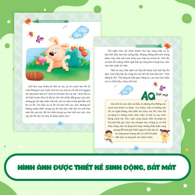 Combo Những câu chuyện bồi dưỡng chỉ số IQ, EQ, MQ, LQ, AQ (5 cuốn)
