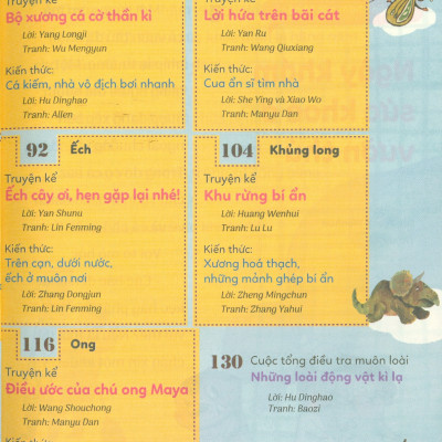 Truyện Kể Và Kiến Thức Dành Cho Lứa Tuổi Nhi Đồng: Động Vật - Cá Sấu Cool Ngầu (10 câu chuyện hấp dẫn; 10 góc kiến thức lí thú; Đọc truyện hay nhớ ngay kiến thức!)
