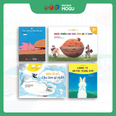 Truyện Ehon bé 3-4-5 tuổi - Bộ 4 cuốn Phát triển quan sát