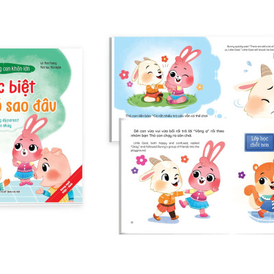 Một Cuốn trong Trọn Bộ 10 cuốn Kỹ Năng Giao Tiếp Cho Bé 2+ (Song Ngữ Việt - Anh) Cùng Con Khôn Lớn Giúp Con Hiểu Và Tự Tin Hơn Vào Bản Thân Vượt Qua Mọi Khó Khăn Thử Thách Trong Cuộc Sống