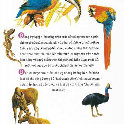 Thiên Nhiên- Những Bí Mật Còn Ẩn Giấu - Động Vật Quý Hiếm (Tái Bản 2019)- 2HBooks